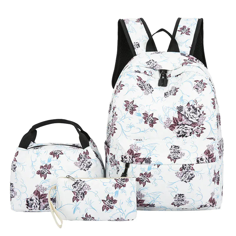Japanese Floral Shoulder Backpack