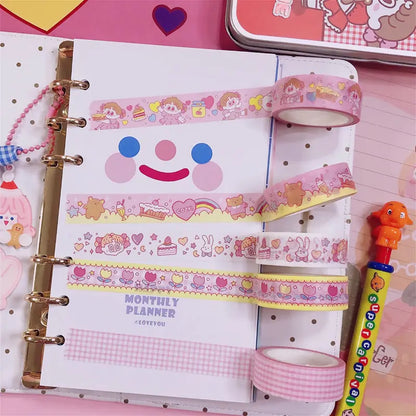 Japanese Washi Tape- Girlie Edition