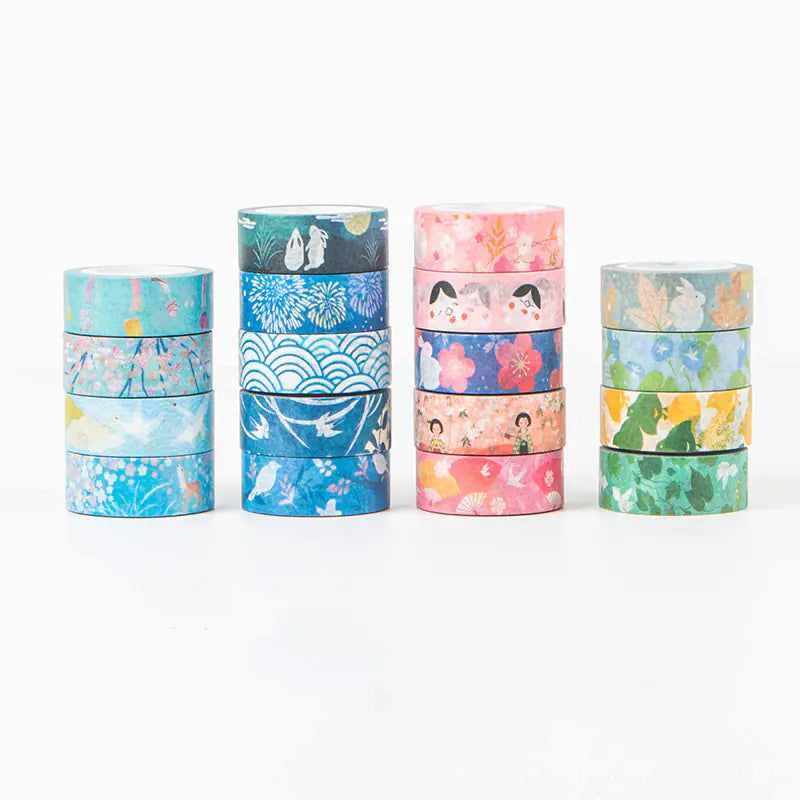 Japanese Washi Tape- Decorative Edition