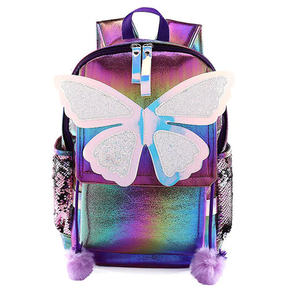 Sequined Butterfly Backpack