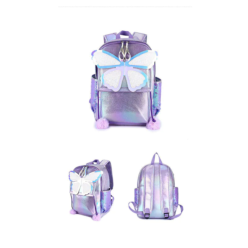 Sequined Butterfly Backpack
