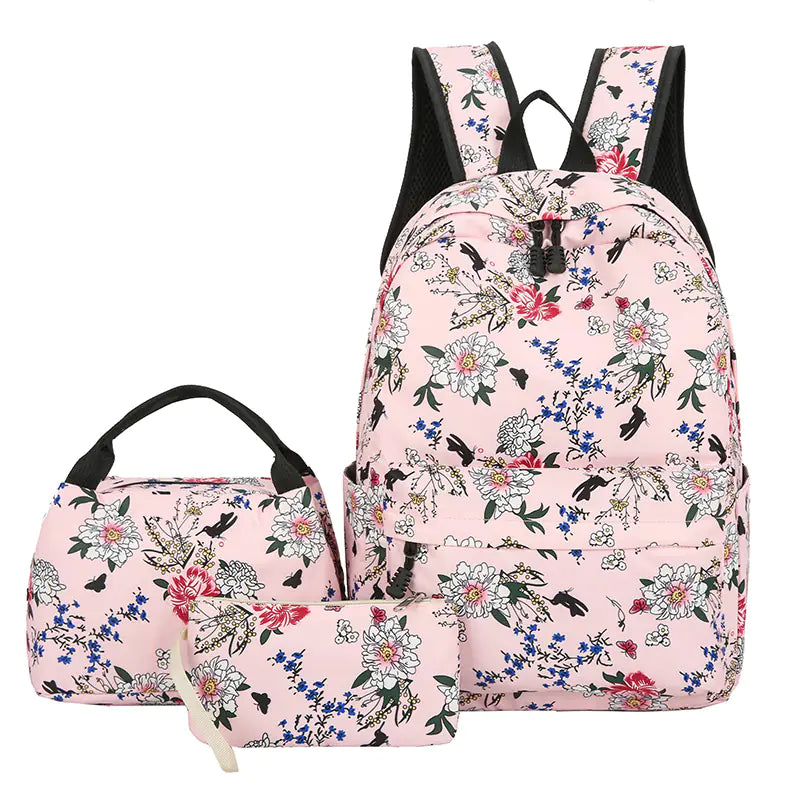 Japanese Floral Shoulder Backpack