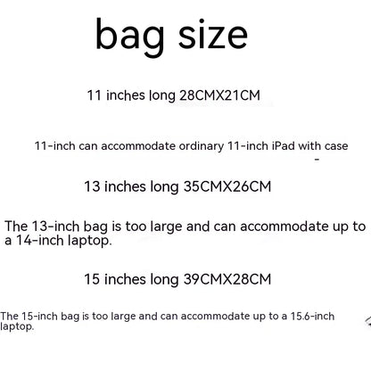 Rhombus Embroidered Bow Notebook Bag