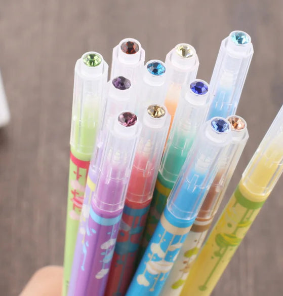 Double-Head Color Changing Highlighter Pen