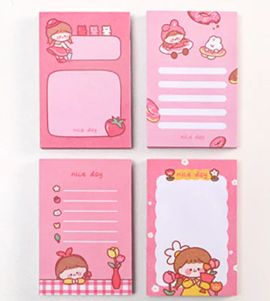 Portable Memo Pad For Girls