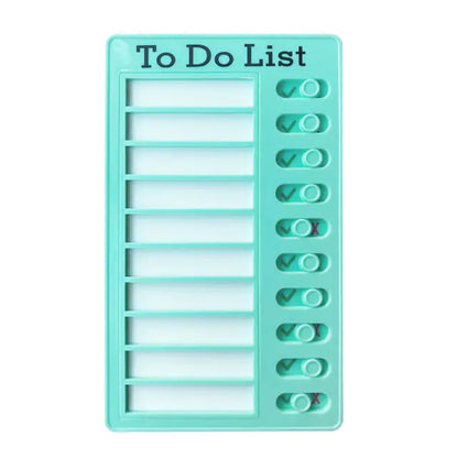 Reusable Self-Discipline Checklist Memo Board (Kawaii)
