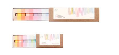 Japanese Washi Tape- Macaron Edition (12 Colors)