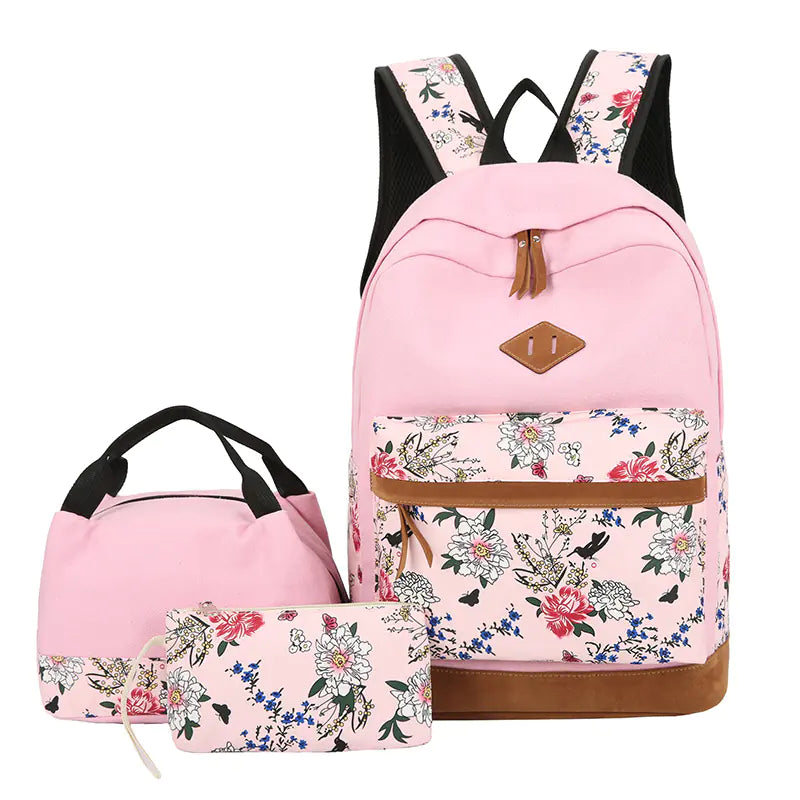 Japanese Floral Shoulder Backpack
