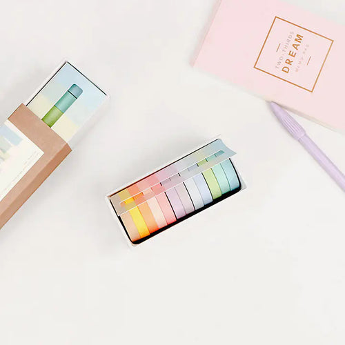 Japanese Washi Tape- Macaron Edition (12 Colors)