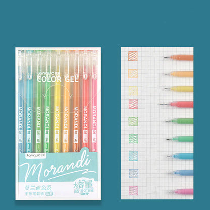 Morandi Hand Account Pen Retro Cap Color Gel Pen